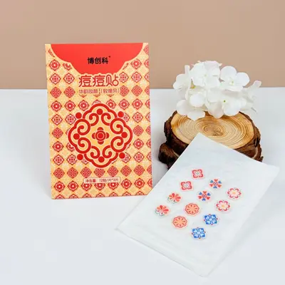 Guofeng Akne-Patches Dunhuang-Stil Make-up-geeignet