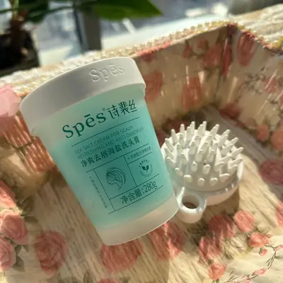 Deniz tuzlu peeling şampuan, hacim veren, derin kafa derisi temizliği - 4