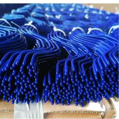 Blaue Beijing-Klemmfeder für Gewächshausfolie, komplett blau, 2 m