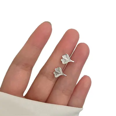 S999 Silberohrring klein elegant reines Silber hochwertiges Gefühl Perlenschmuck Ohrringe ohrlochdehnung schlafen verschleißfest Ohrknorpelstecker Ohrstecker