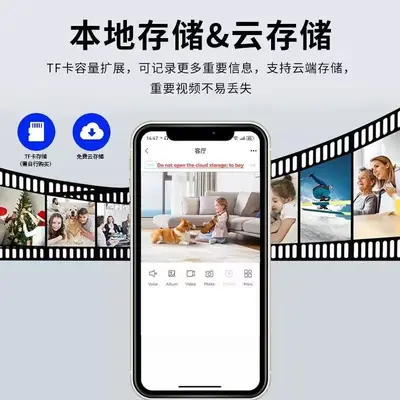 A9 Wireless WiFi Network Camera Night Vision HD Surveillance - 4
