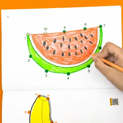 Children's Number Connect Drawing Book, Ages 6-12