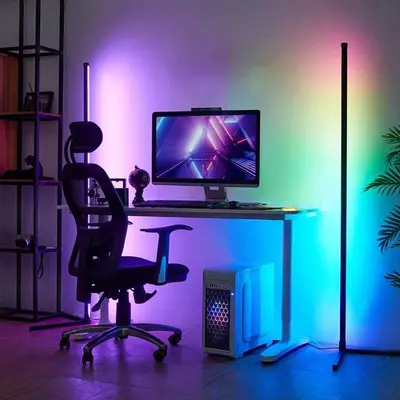 USB müzik alma lambası APP atmosfer lambası Bluetooth fantom köşe atmosfer lambası Bluetooth APP zemin atmosfer lambası