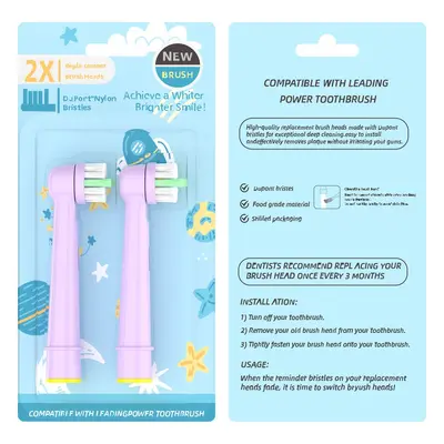 Ersatzbürstenkopf für Oral-B und Braun Zahnbürsten - 9