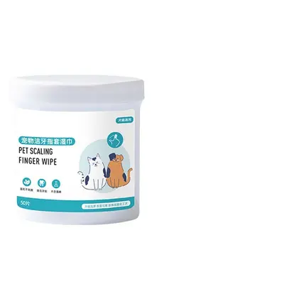 Kedi ve köpek için tek kullanımlık parmak diş fırçası - 4