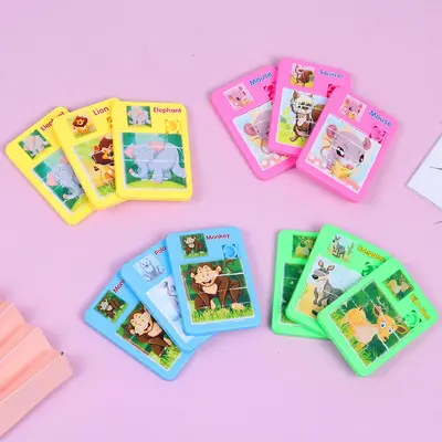 Cartoon Mobile Puzzle, Plastic DIY Airplane for Kids