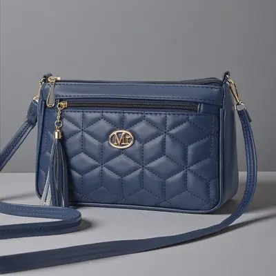 Tassel Soft Leather Women's Shoulder Bag, Large Capacity Crossbody Bag - 10