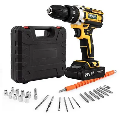21V lityum elektrikli matkap, çift hızlı, model ED03