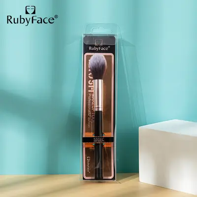 RUBYFACE Einzelner Puderpinsel klassisch schwarz gold in PET-Box Make-up Make-up Werkzeug Make-up Set Pinsel - 9