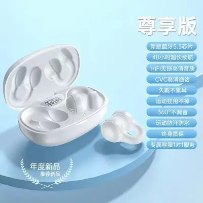 X58 Knochenschall Bluetooth Kopfhörer, Sport-Ohrclip-Design - 8