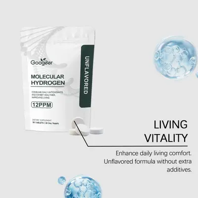 GOOGEER Hydrogen Wellness Tablets for Daily Care and Energy Support