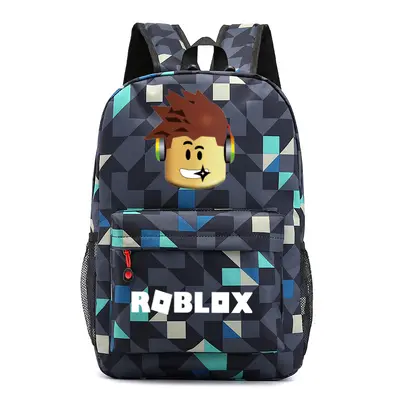 Roblox Starry Sky Unisex Backpack with Laptop Compartment for High School