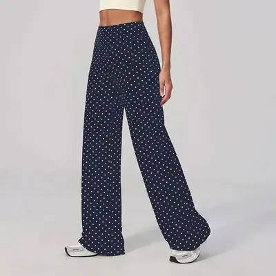 Yoga sports set deep V neck elastic patterned design - 13