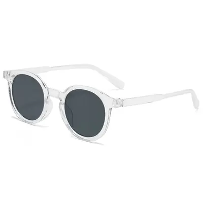 Retro Small Round Frame Women's Sunglasses with UV Protection - 9