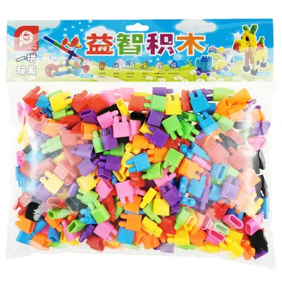 Children's DIY Educational Building Block Set with Creative Lighting - 9
