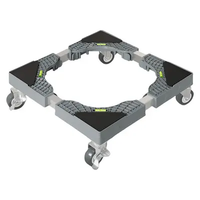 Washing machine mobile base stand with universal wheels and shock resistance - 6