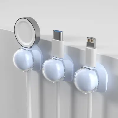 Multifunctional Hat Clip Cable Organizer for Charging and Data Cables - 8