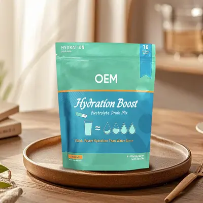 跨境Electrolyte Powder电解质维生素运动冲剂cGMP工厂OEM代工