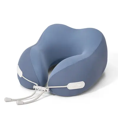 Ice silk U-shaped neck pillow with ergonomic cervical support - 13