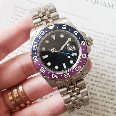 Men's 4-needle ceramic ring quartz watch - 1