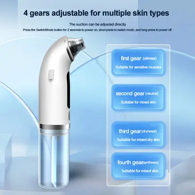Cross-border mini bubble home beauty instrument electric facial cleansing and lifting pore cleaning blackhead removal artifact wholesale - 5