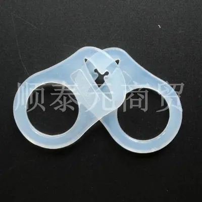 Silicone Ring Clip for MAM Pacifier Chain, Hole-Free - 8