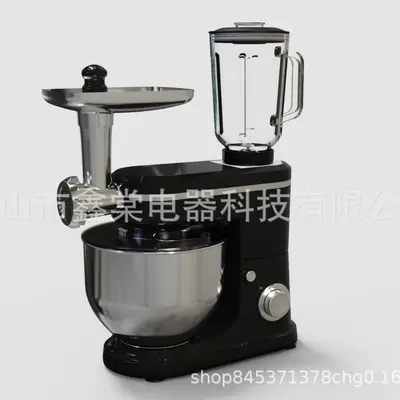 3-in-1 Küchenmaschine 6L-10L Kapazität Teigkneter und Crememischer