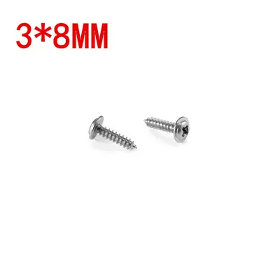 LED Strip Mounting Clip, Transparent, 8/10/12 mm, Screw - 10
