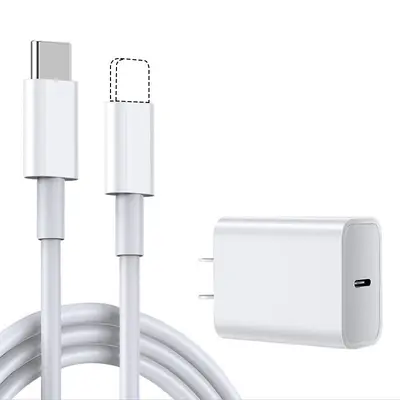 18W PD Fast Charging Head and Fast Charging Cable, Lightning Compatible