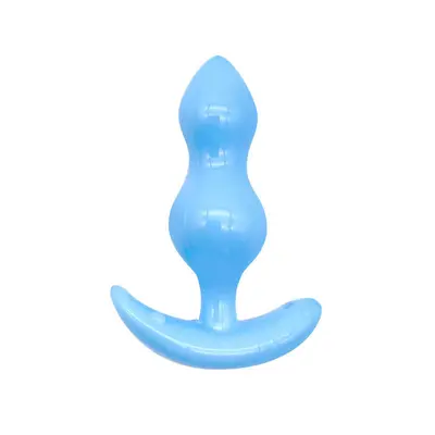 Cute Jelly Anal Plug with Anal Beads Adult Product