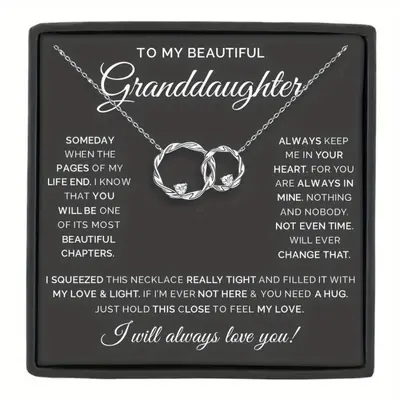 Edelstahlkette mit herzförmigem Anhänger, durchbrochenes Design, Geschenk - 13