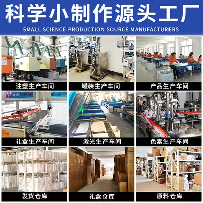 Devrilmeyen panda kukla bilim deney seti, çocuklar için DIY eğitici oyuncak - 5