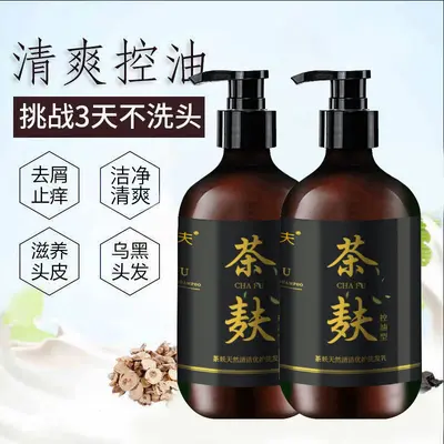 Aokifu Tea Seed Shampoo, Natural Cleansing and Nourishing Oil Control - 1