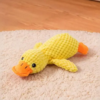 Plush Fox and Elephant Pet Toy with Squeaker for Small Dogs - 9