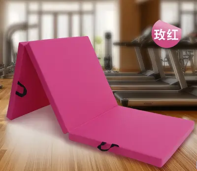 Thick Tri-Fold Anti-Slip Yoga and Exercise Mat - 11