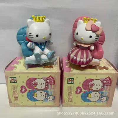 Hello Kitty 40th Anniversary Egg Blind Box Doll Ornament