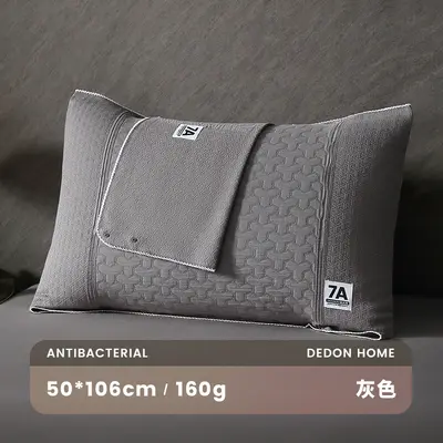 7A Antibacterial Gauze Pillow Cover, Sweat-Absorbing, Snap Button, 2-Pack - 6