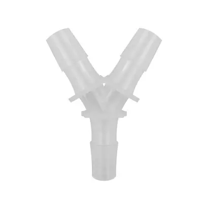 Plastic Aquarium Hose Reducer Adapter with Tee and Straight Connectors