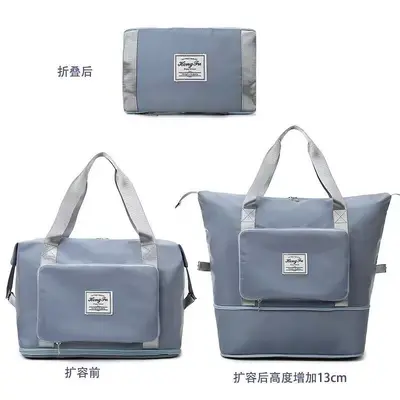 Waschbare Reisetasche, Großraum, Trocken-Nass-Trennung - 9