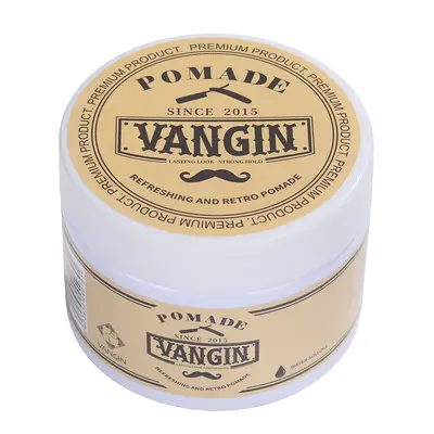 VANGIN Retro Herren-Haarpomade, feuchtigkeitsspendend, langanhaltender Halt - 7