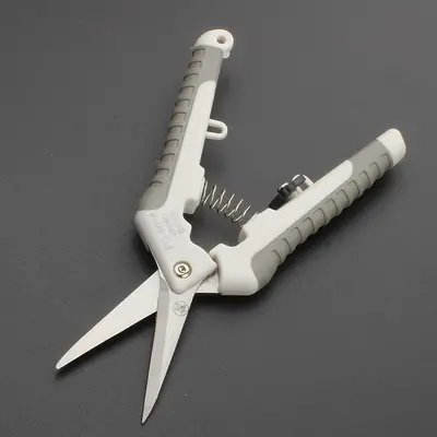 Fukuoka Tools FO-9016 Ножницы электрика и электроника 6 дюймов ручной работы, маленькие ножницы, тонкие алюминиевые ножницы для кожи, кухонные ножницы, садовые ножницы для срезания веток цветов