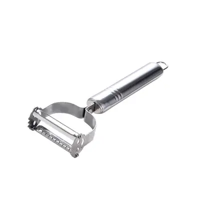 Stainless steel multifunctional vegetable peeler shredder tool