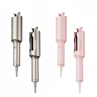Doppel-PTC Automatischer Lockenstab, konstante Temperatur, Links-Rechts-Drehung, Wellenfor