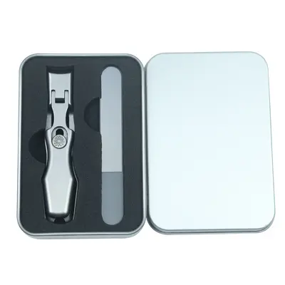 Nail clippers stainless steel, wide-opening