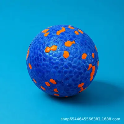 Durable ETPU Dog Toy Popcorn Design Floating Interactive Chew Toy - 10