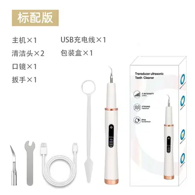 超声波洗牙洁牙器长效续航深度清洁牙缝去除牙垢牙结石口腔护理美 - 7