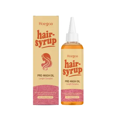 HOEGOA Hair Massage Oil, Anti-Frizz and Shine, Moisturizing