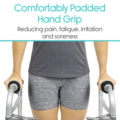 Portable Armrest Pad Cover for Walker and Wheelchair