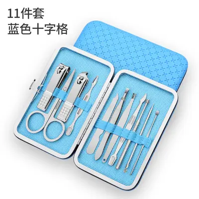 德国精工指甲刀美甲专用修剪指甲嵌甲修脚刀家用指甲钳套装 - 8