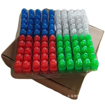 LED Light-Up Finger Ring, Flashing Electronic Small Toy - 5